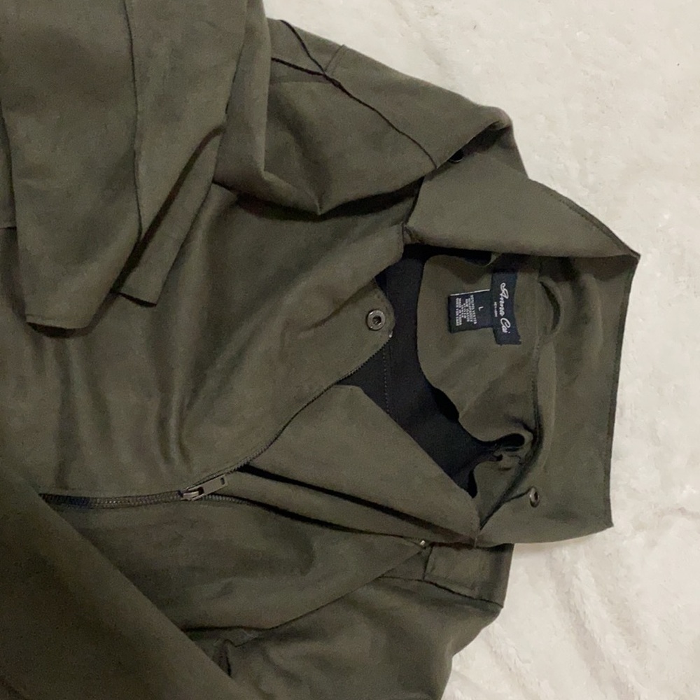 Anna Cai shirt jacket green large - Picture 2 of 3